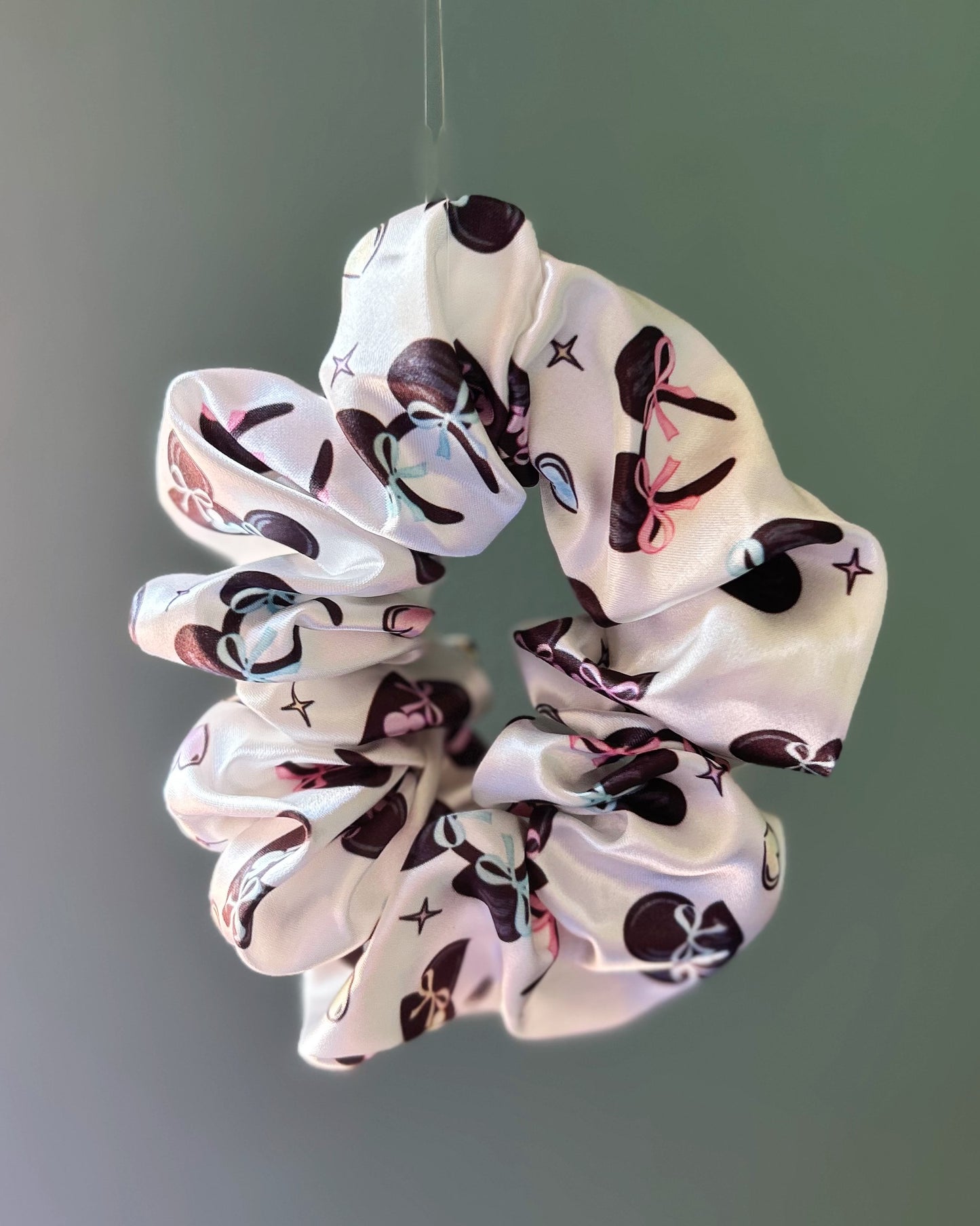 Magic Ears Satin Scrunchie