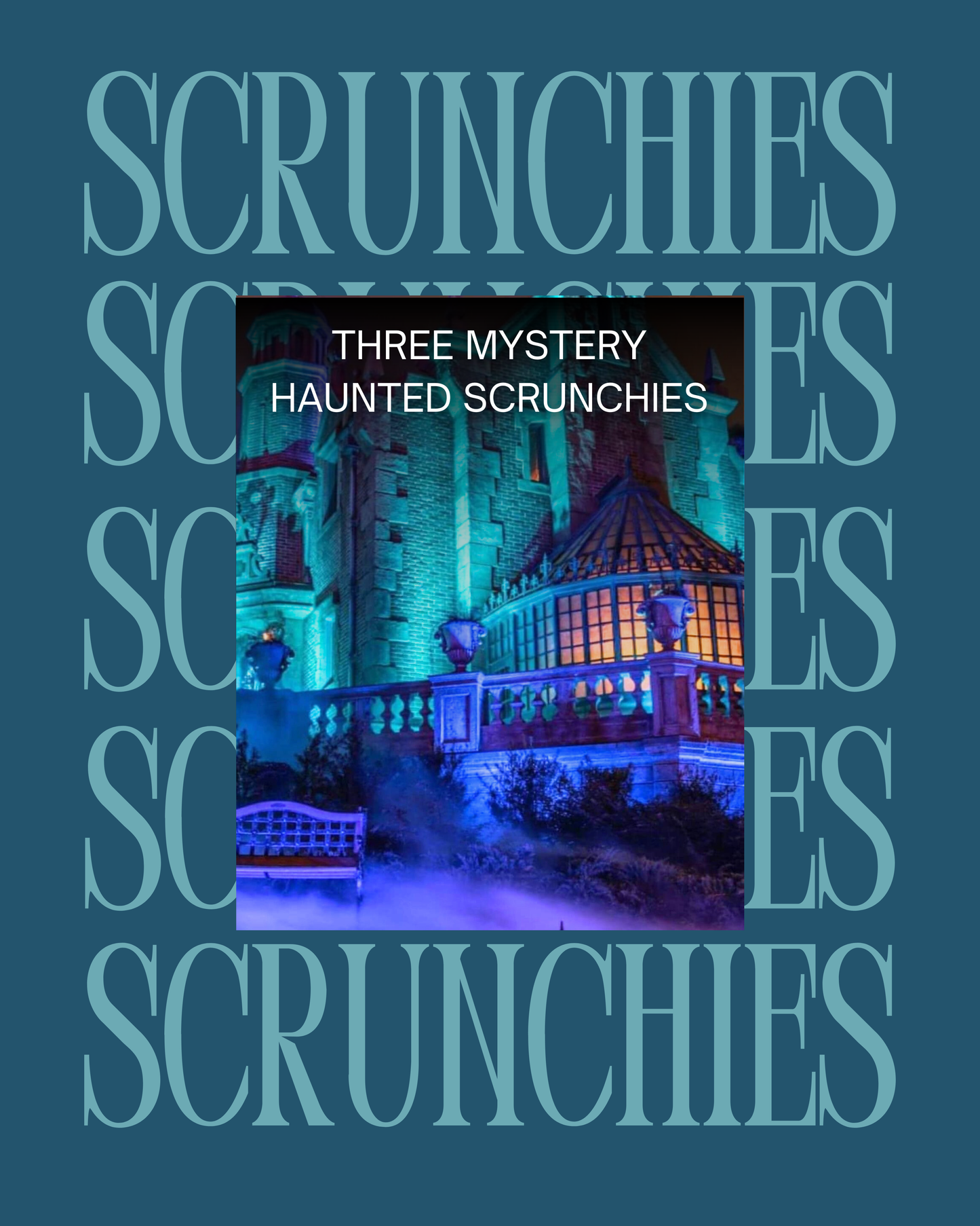 Three Mystery Haunted Scrunchies