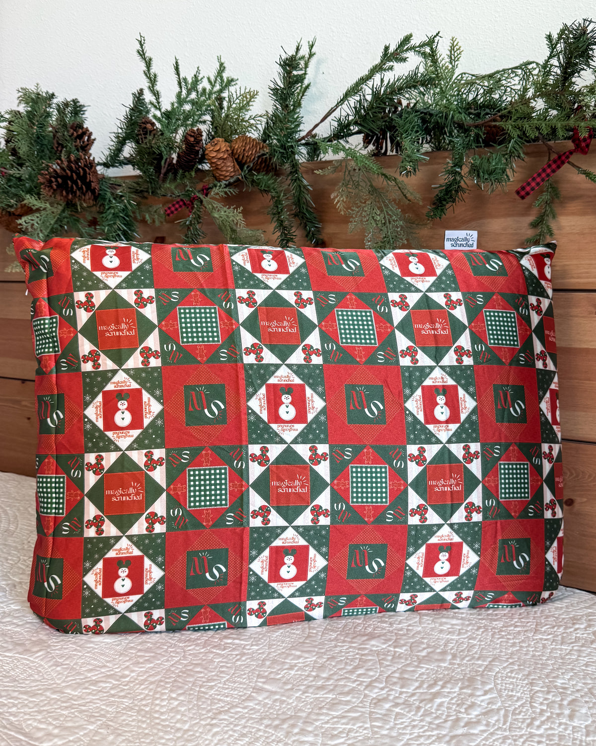 MS Holiday Quilt Pillowcase