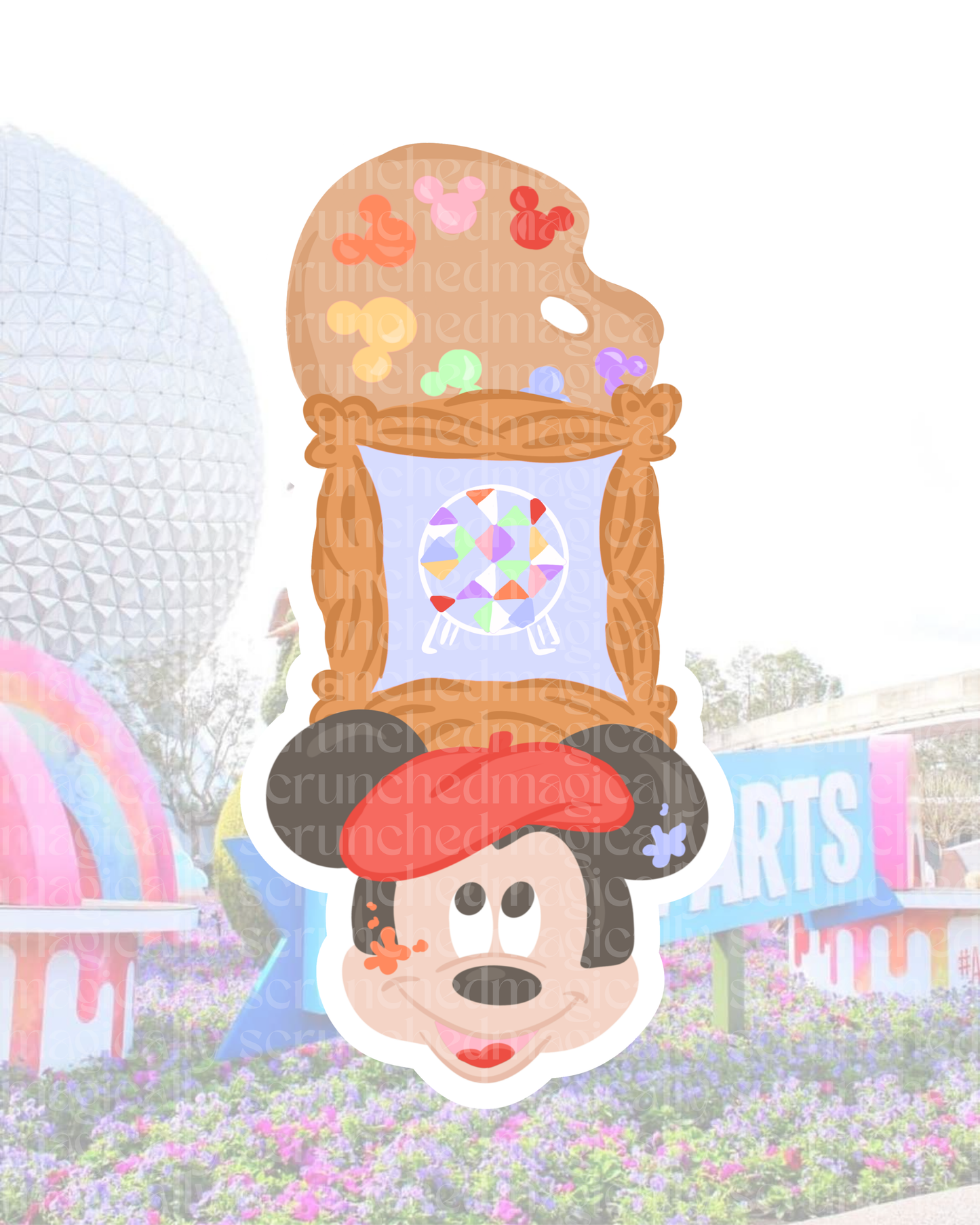 Artsy Fartsy Sticker