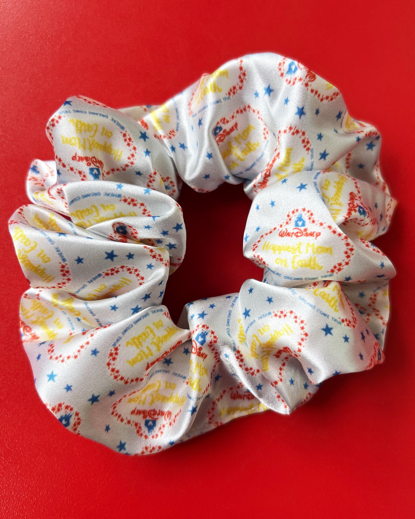 Happiest Mom Satin Scrunchie