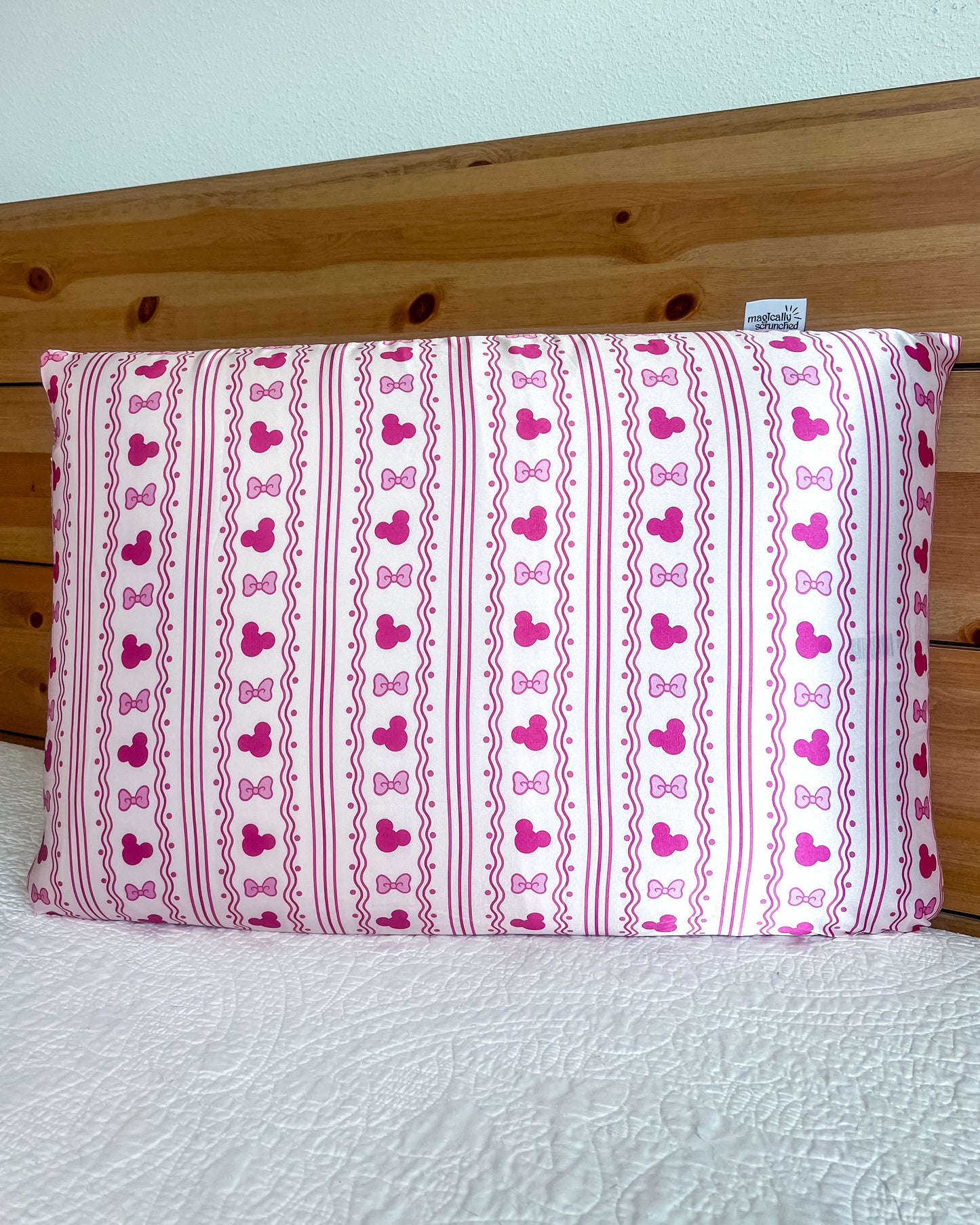 Croquette Pink Mouse Pillowcase