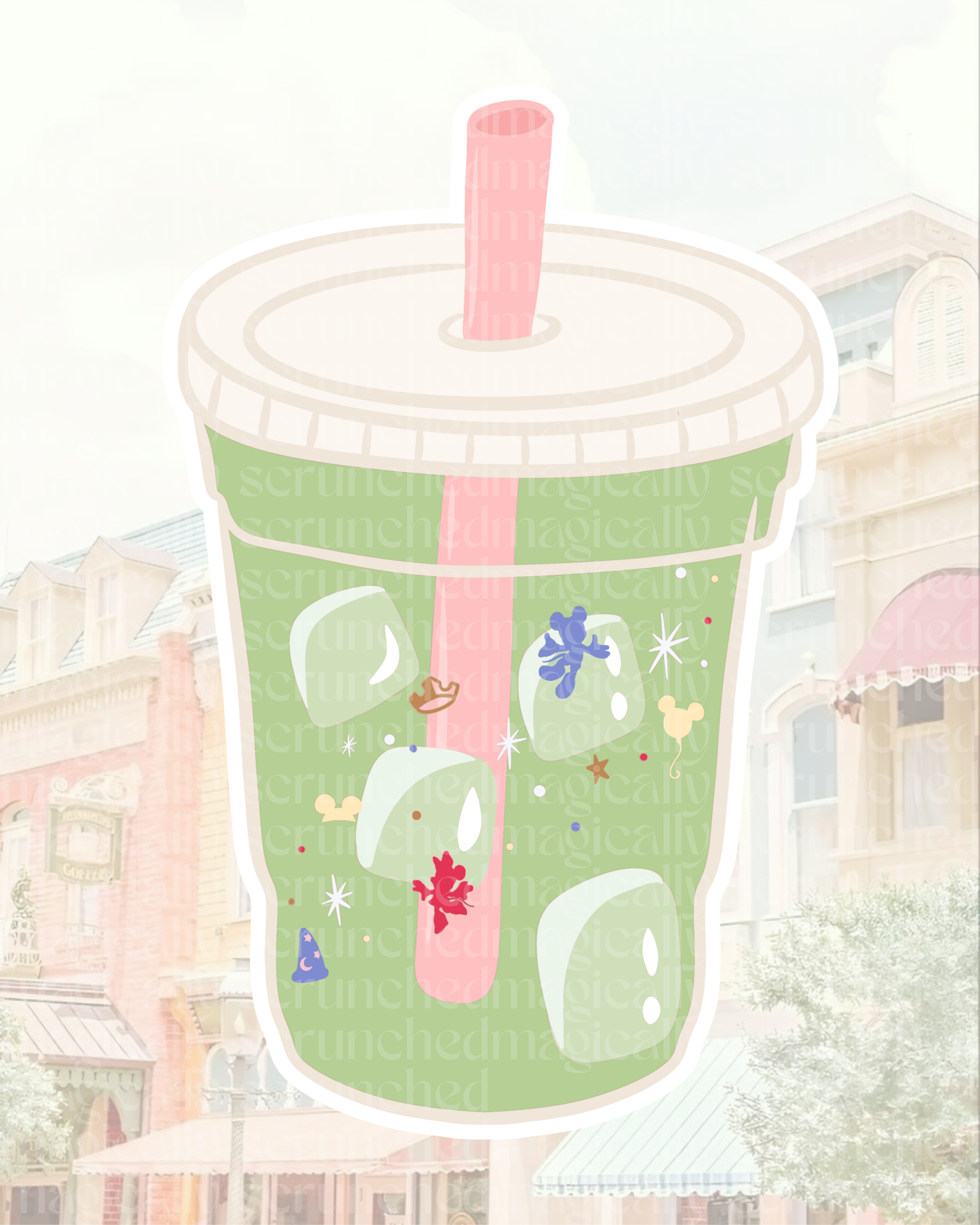 Matcha Claw Clip