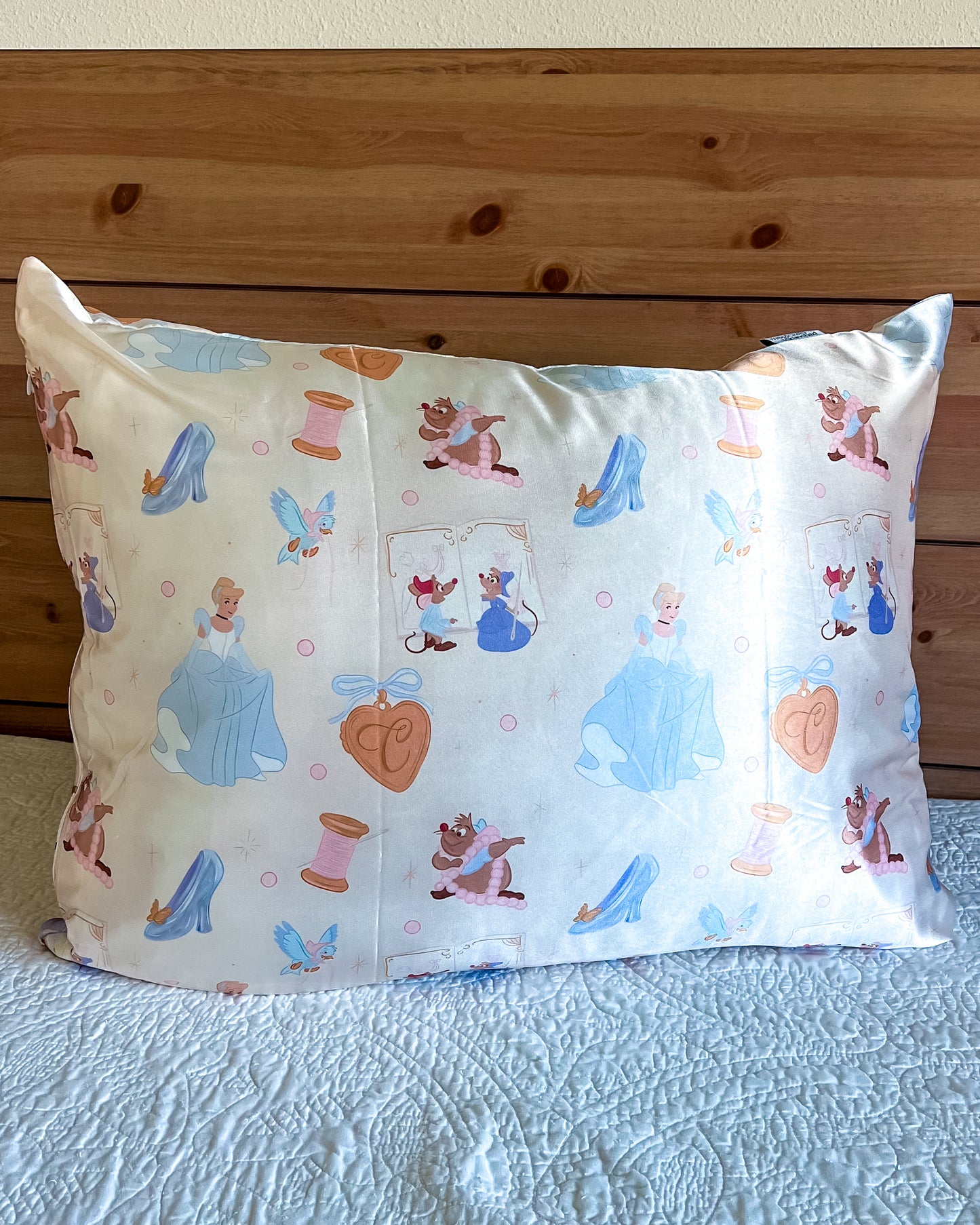 A Fairytale Gathering Satin Pillowcase