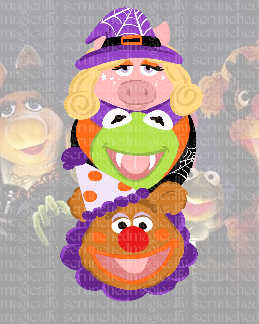 It's a Muppet Halloween Claw Clip