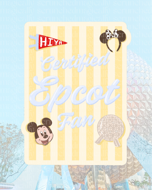 World Fan Sticker
