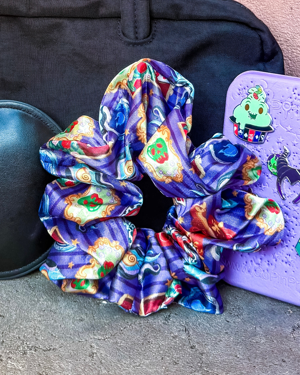 Villains Satin Scrunchie