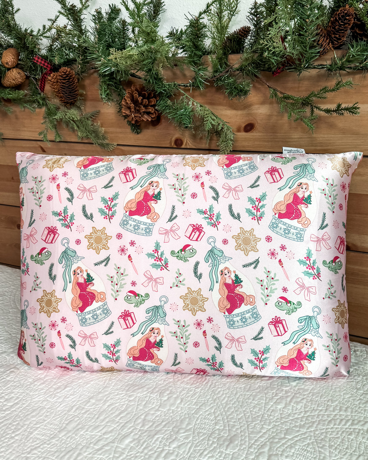 Tangled in Winter Pillowcase