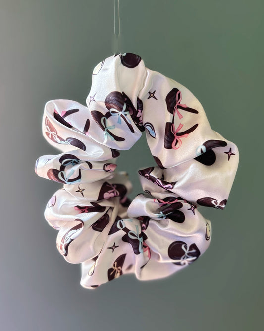 Magic Ears Satin Scrunchie