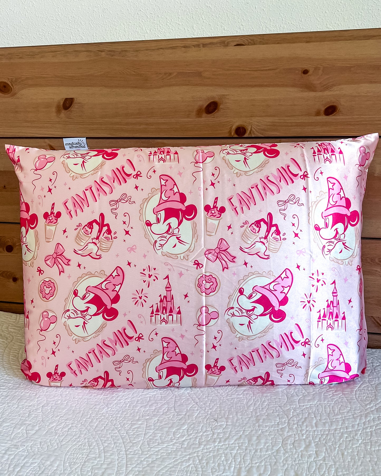 Fantasmic Couple Satin Pillowcase