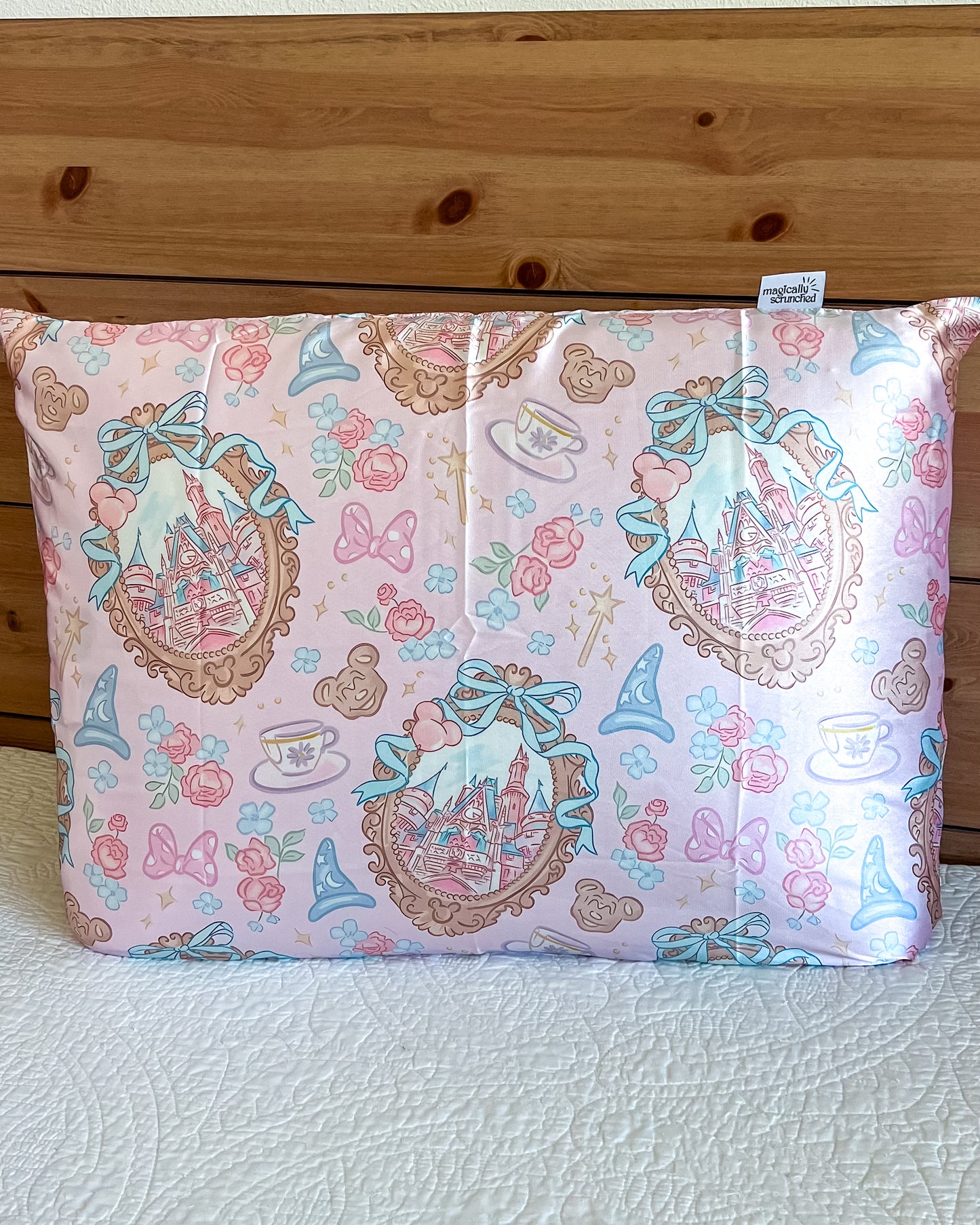 Fairytale Frames Satin Pillowcase