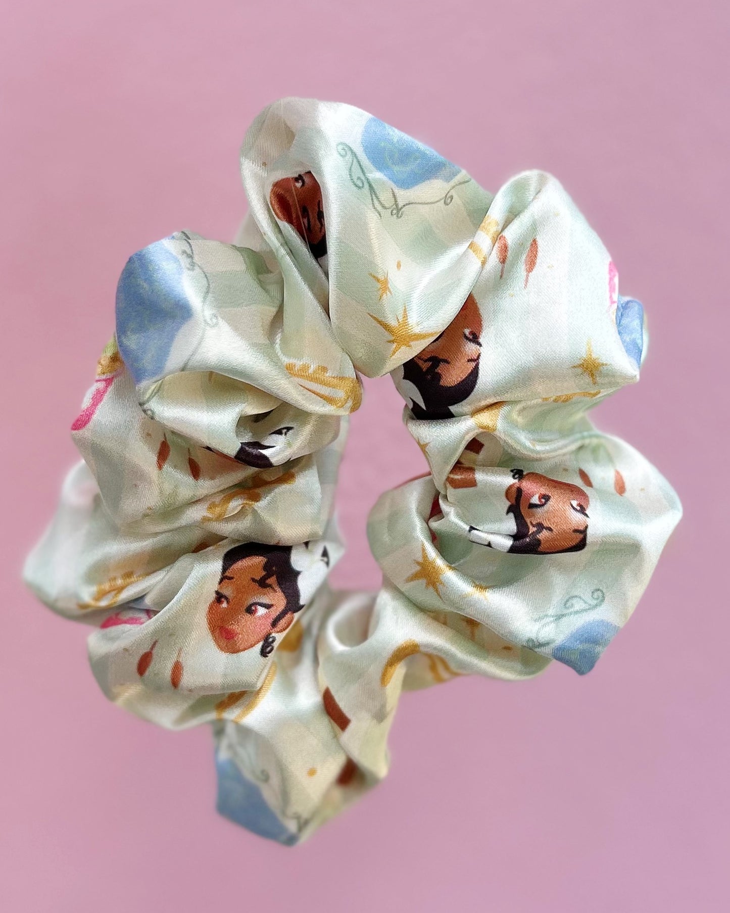 New Orleans Satin Scrunchie