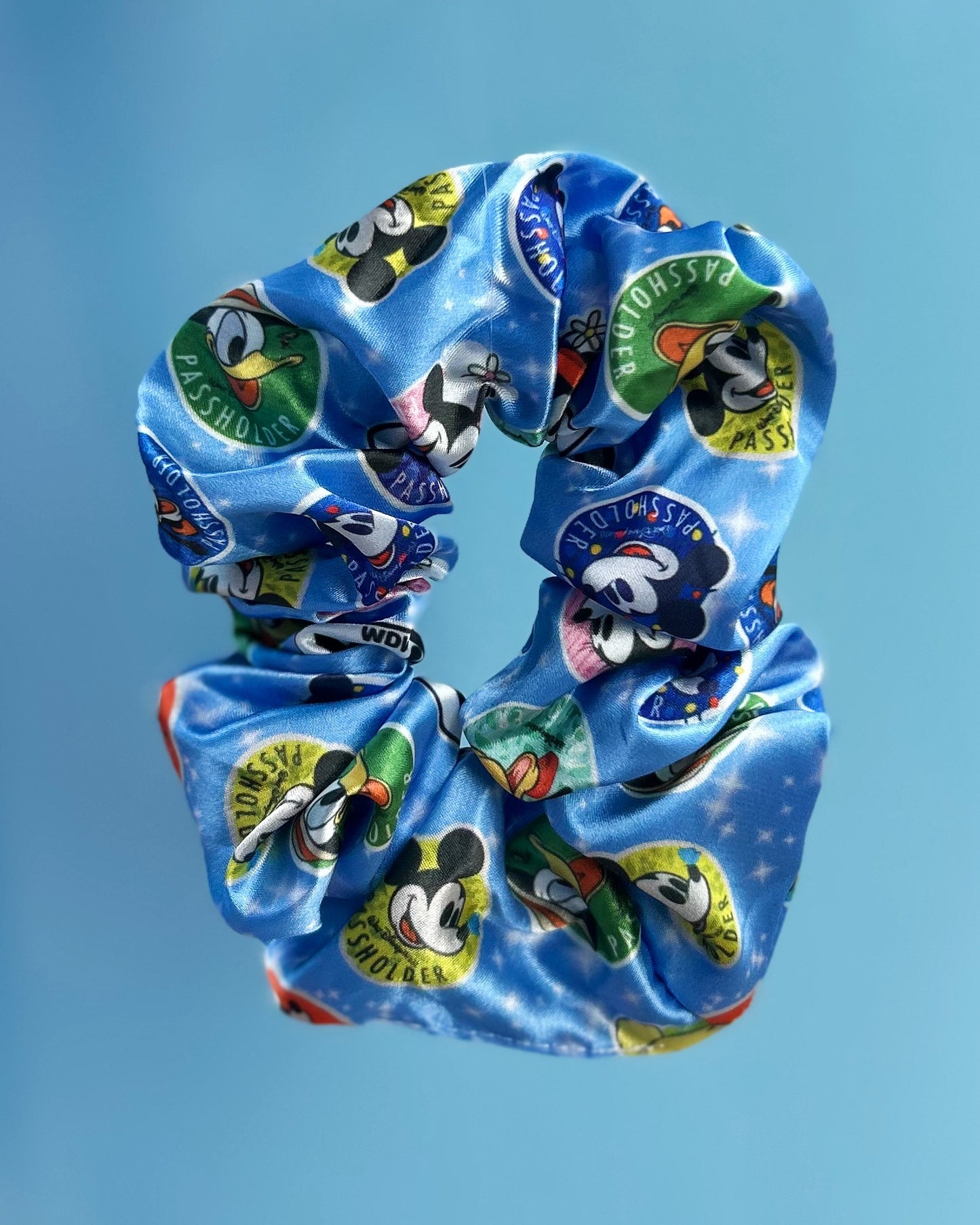 Passholder Satin Scrunchie