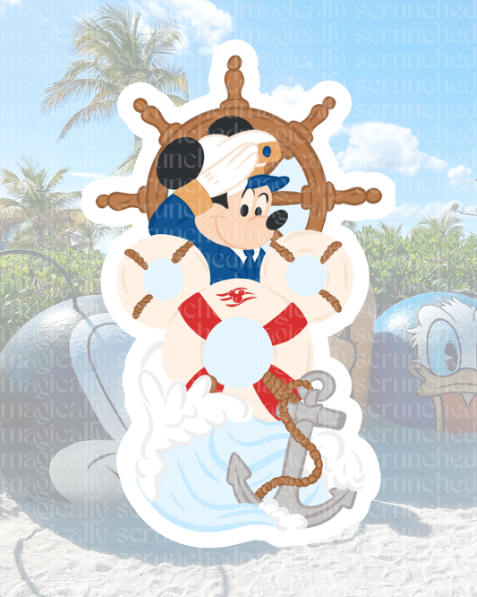 Cruise Captain Sticker