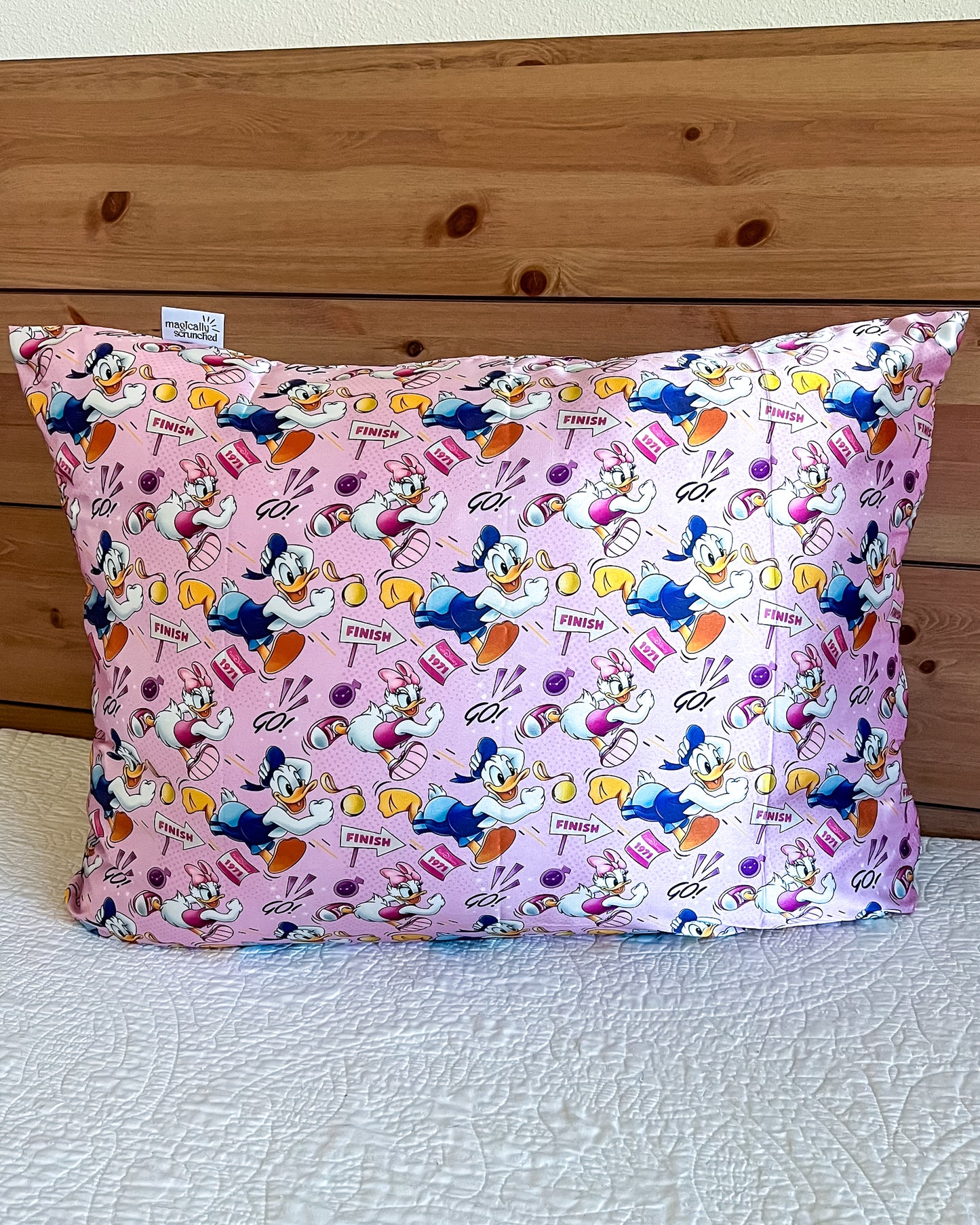 Marathon Miles Satin Pillowcase