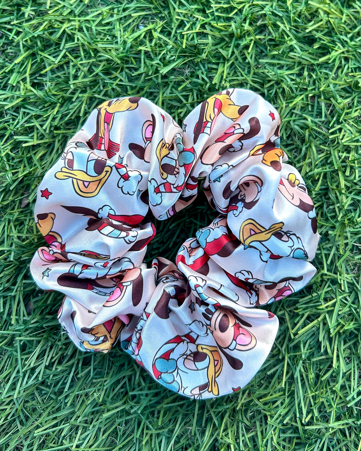 Fab Holidays Satin Scrunchie