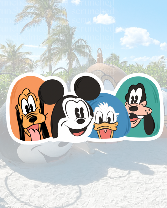 Castaway Clear Sticker