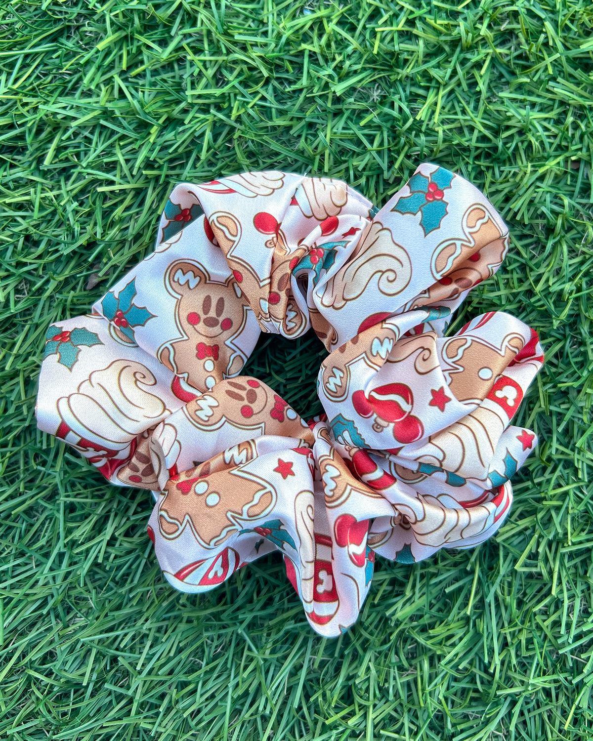 Main Street Holiday Magic Satin Scrunchie