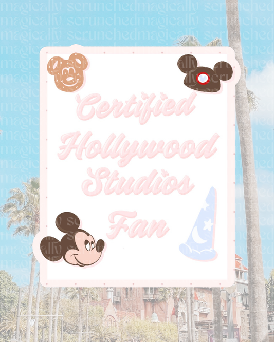 Studios Fan Sticker