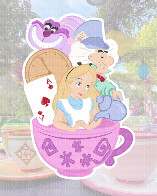Tea Party Sticker