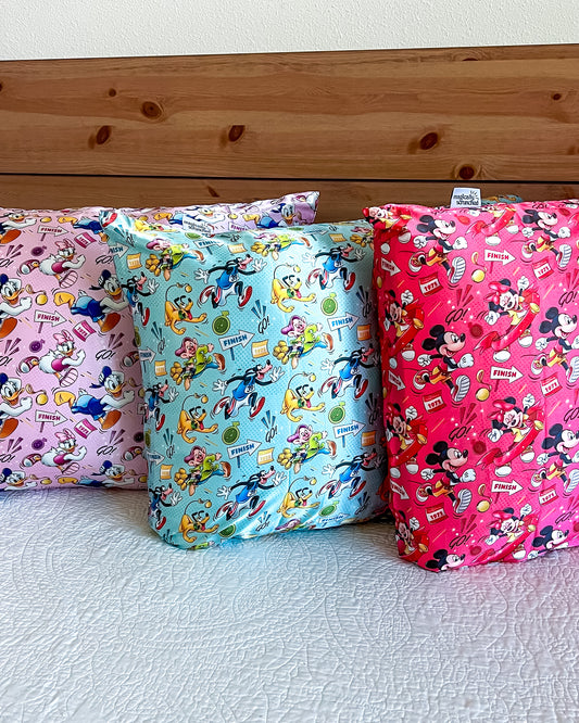 Marathon Miles Satin Pillowcase