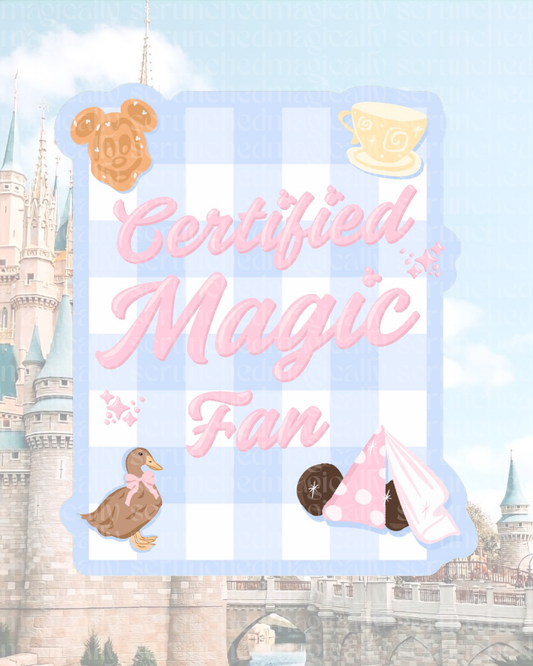 Magic Fan Sticker