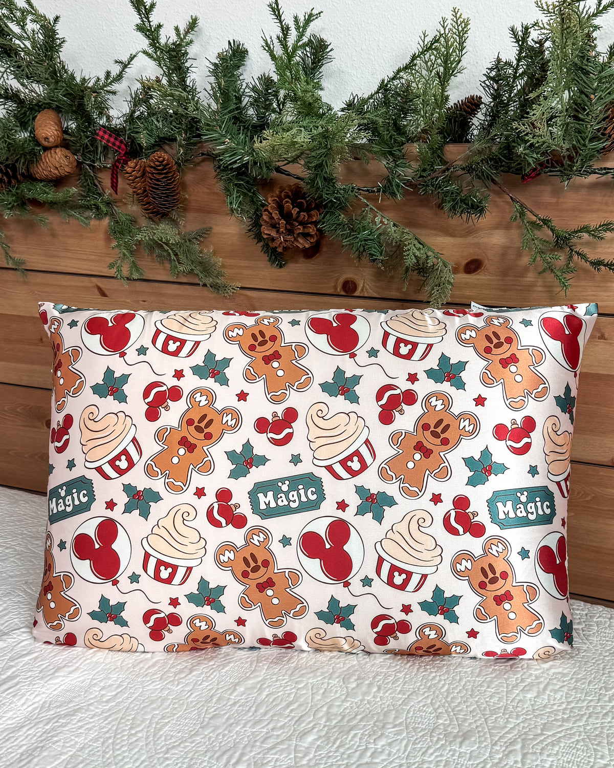 Main Street Holiday Magic Pillowcase