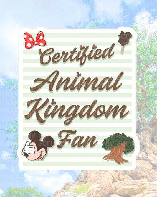 Kingdom Fan Sticker