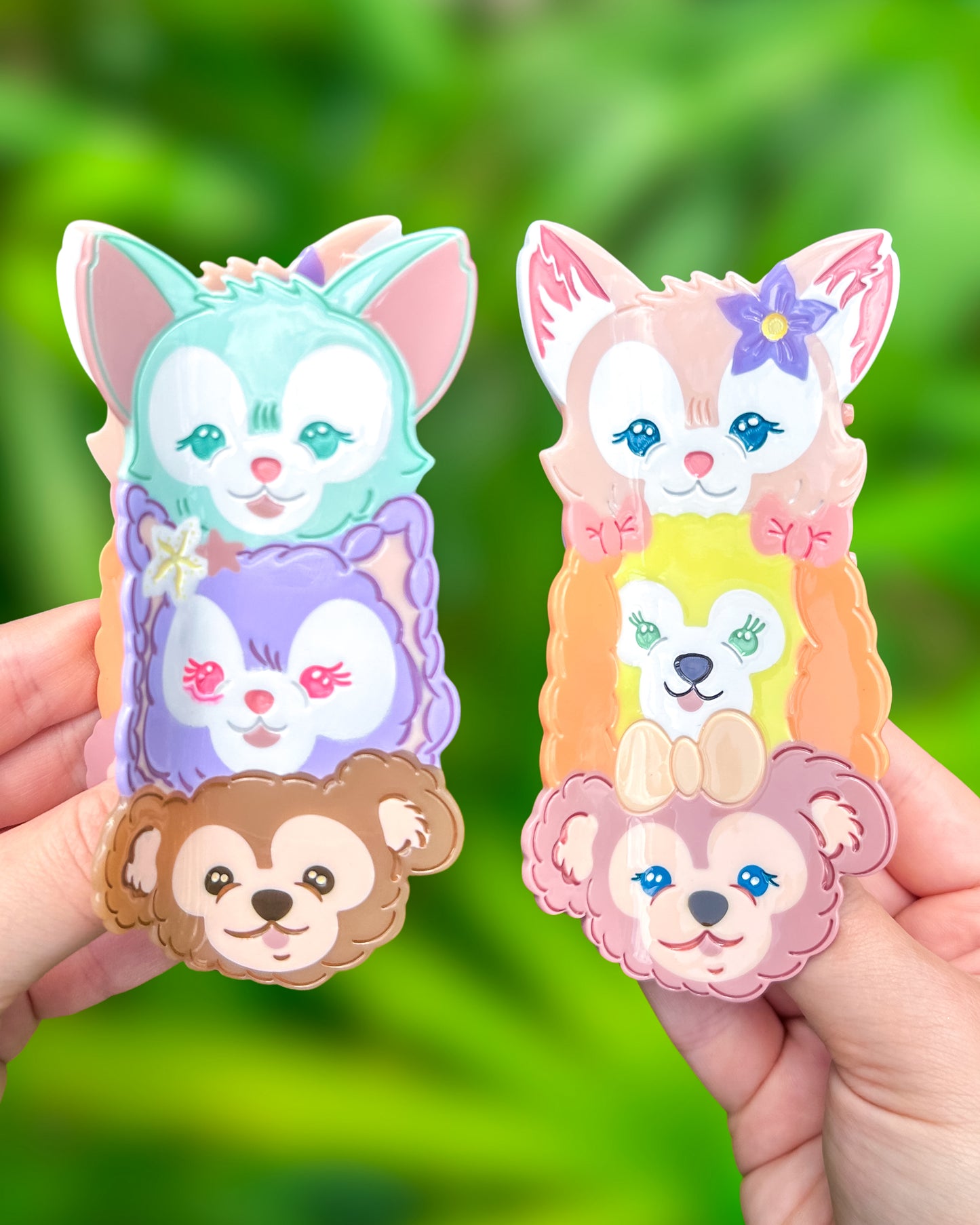 Two Sided Friends Claw Clip