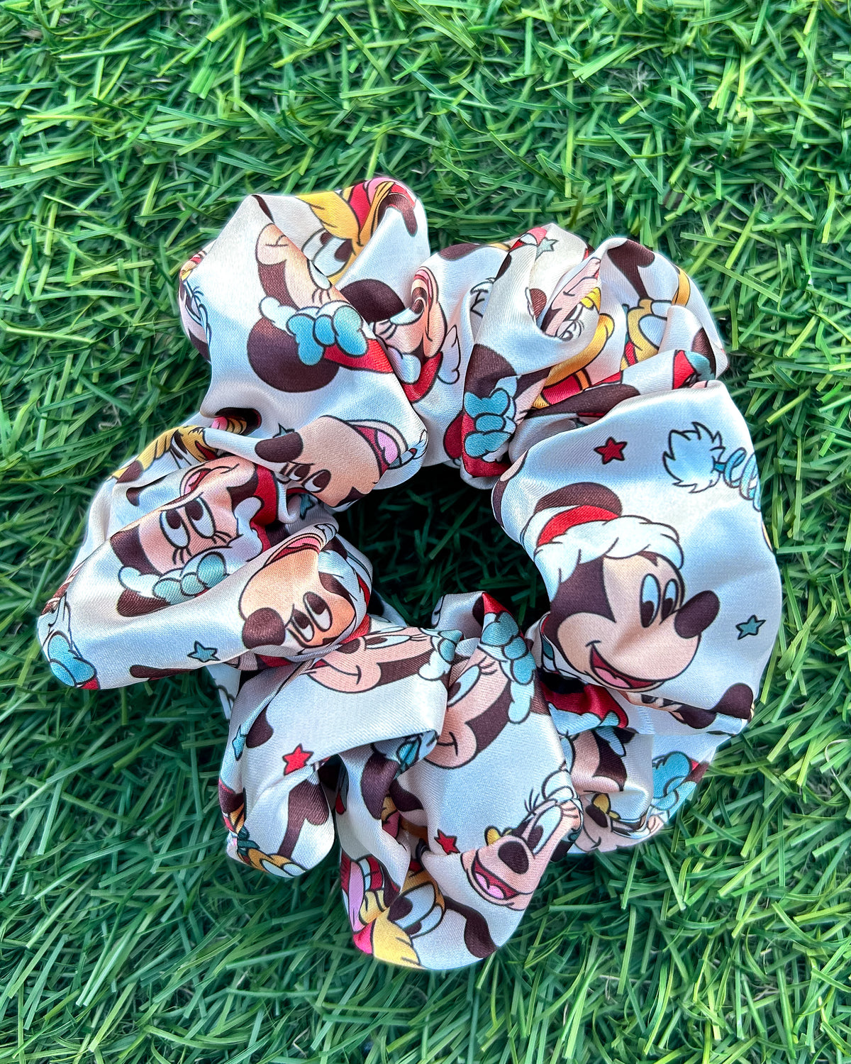 Fab Holidays Satin Scrunchie