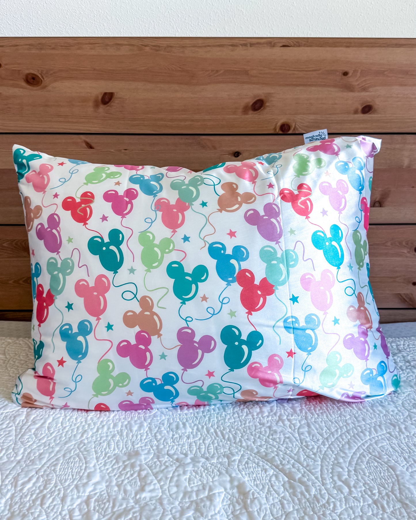 Main Street Balloons Satin Pillowcase