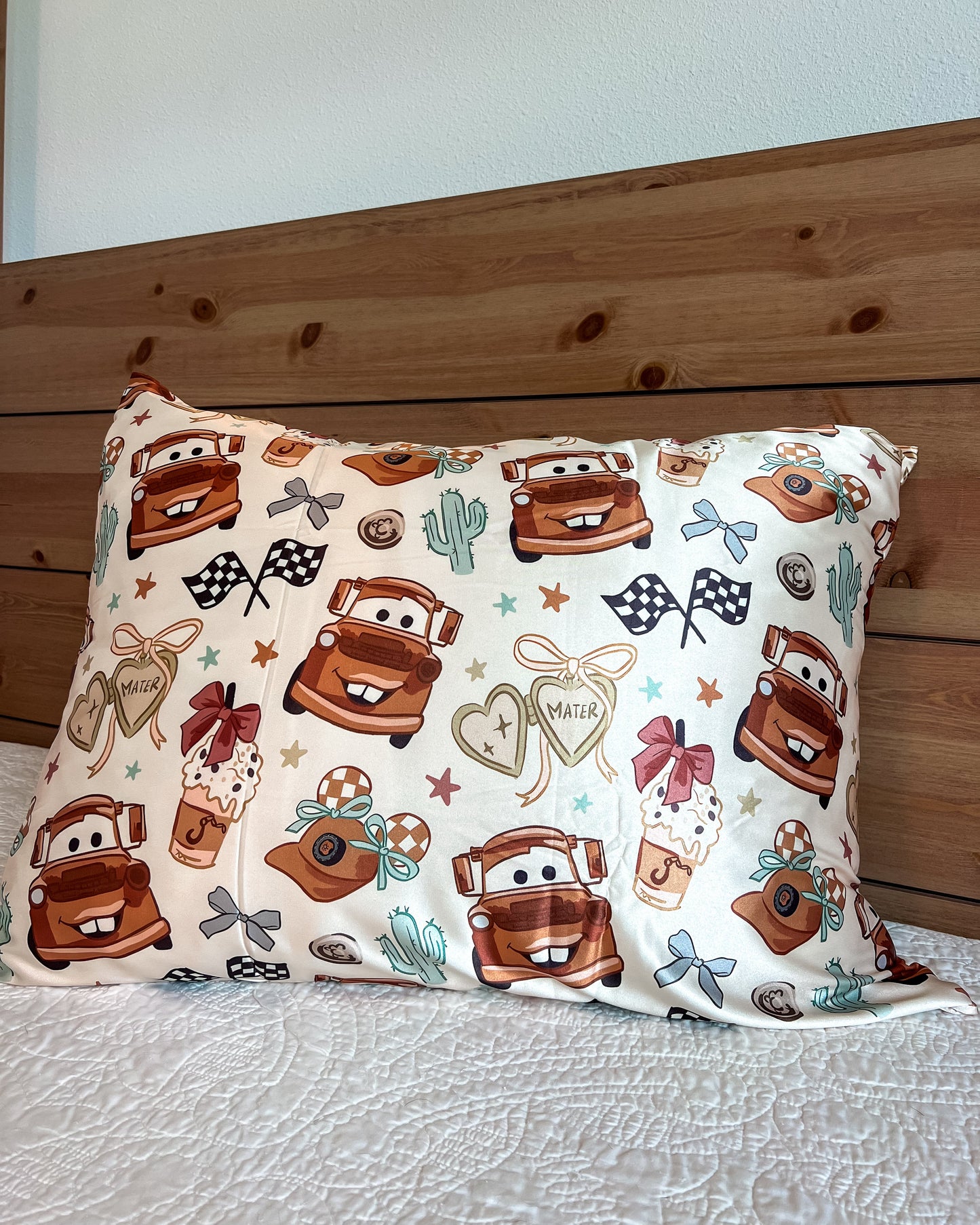 Piston Cup Comfort Satin Pillowcase