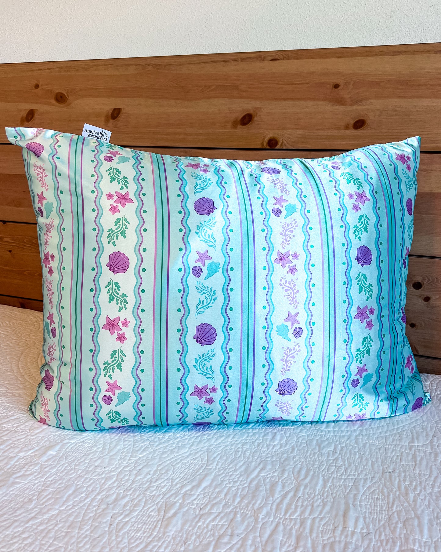 Mermaid Lagoon Satin Pillowcase