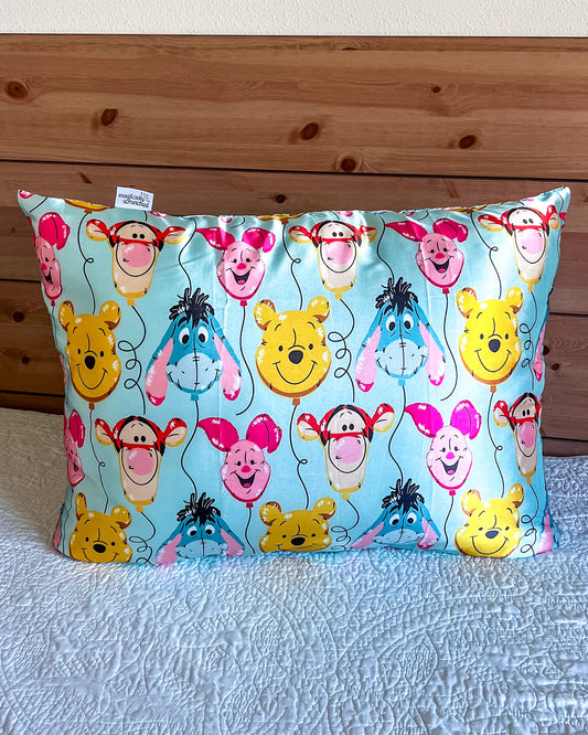 Floating with Friends Satin Pillowcase