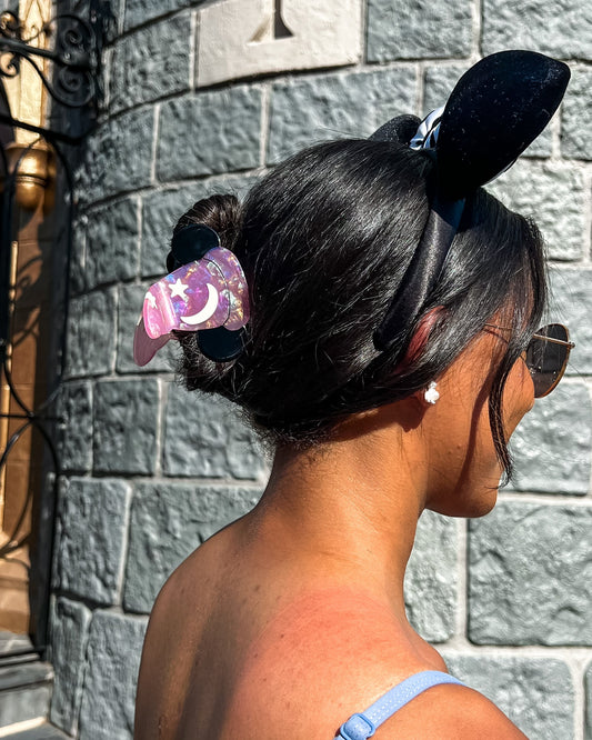 Sorcerer Hat Pink Claw Clip
