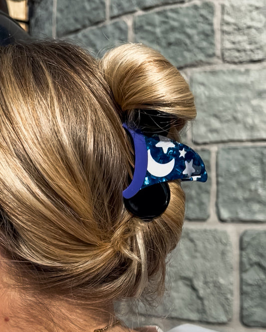 Sorcerer Hat Blue Claw Clip