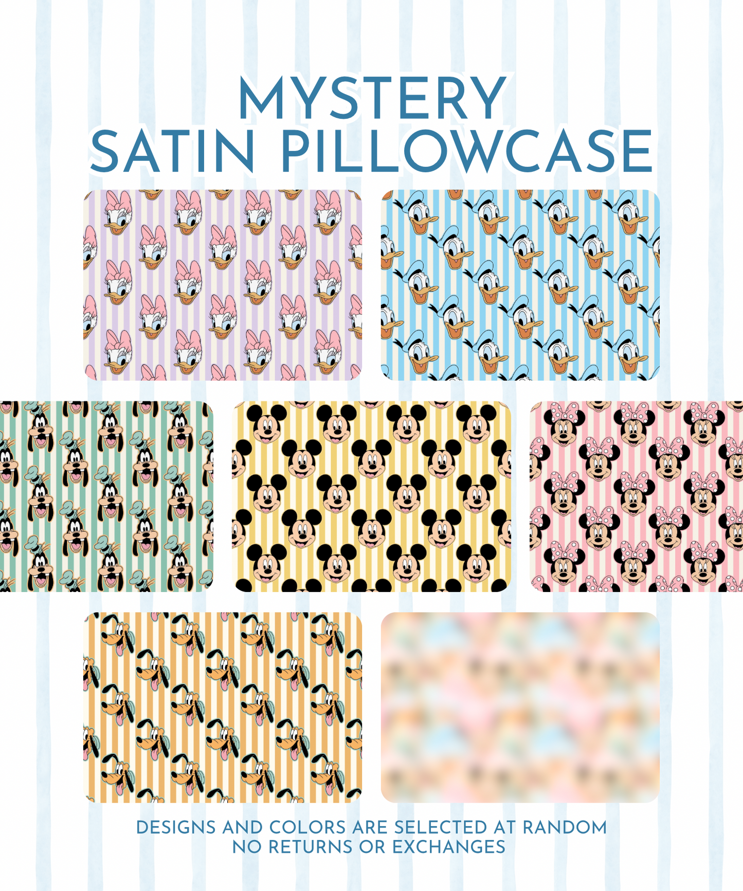 Main Street Besties Collection Satin Pillowcase